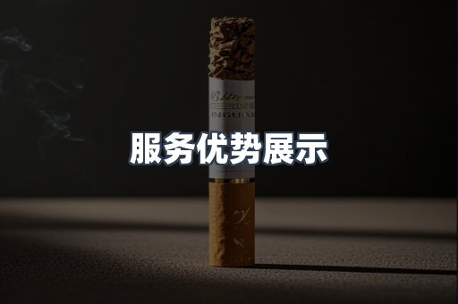 服务优势展示